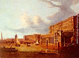 John Paul Somerset House And The Adelphi From The River Thames painting